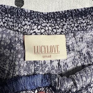 Lucy Love Blue and Gray Bloomer Shorts